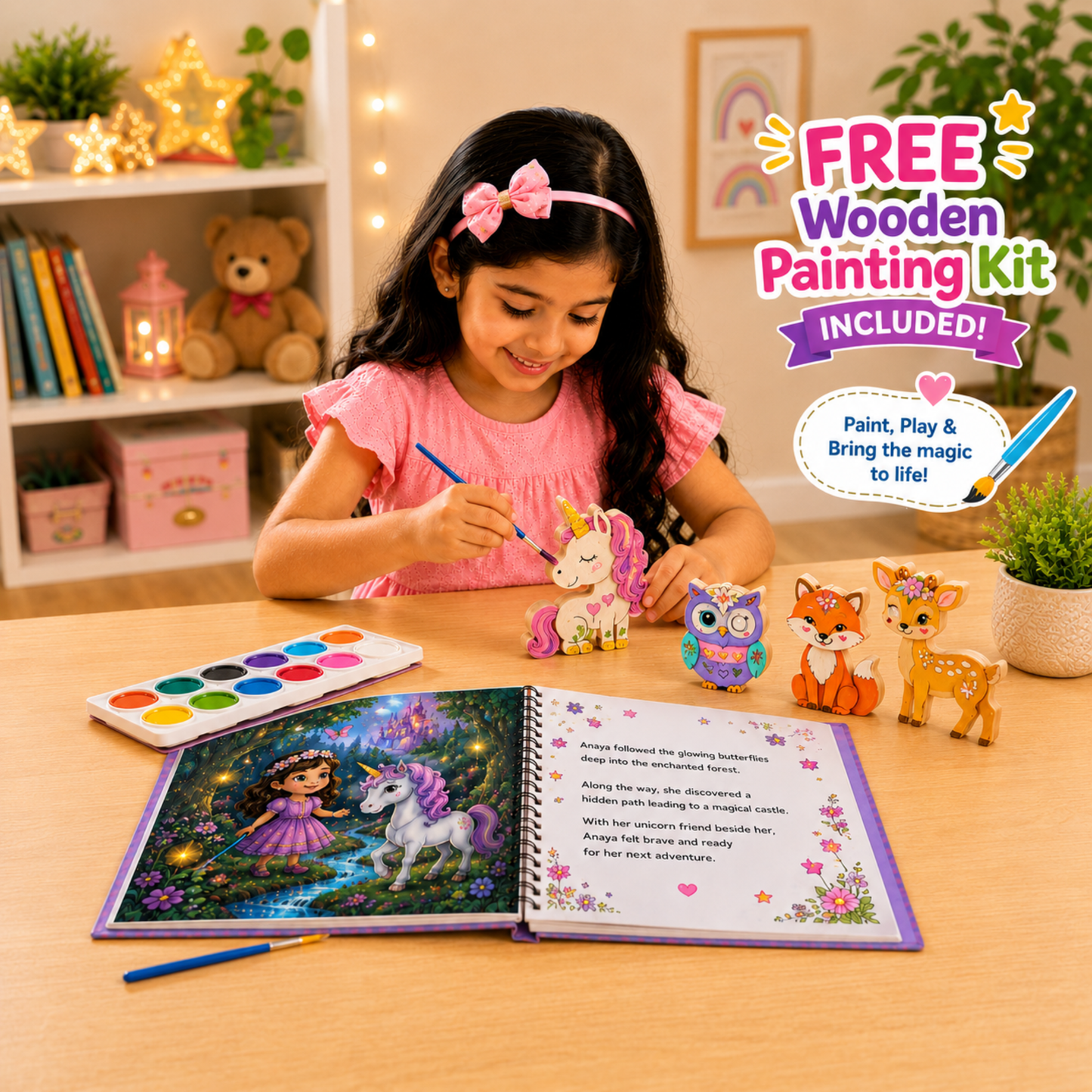 Personalized Adventure Story & Activity Book