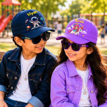 Personalized Kids Name Cap