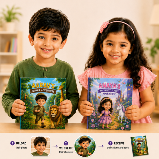 Personalized Adventure Story & Activity Book