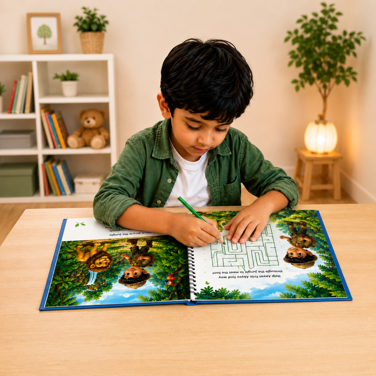 Personalized Adventure Story & Activity Book
