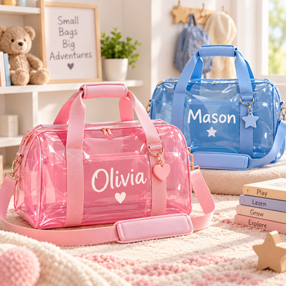 Personalized Jelly Duffle Bag